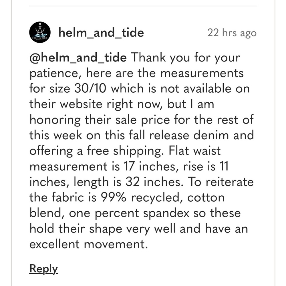 Oliver Logan Andrews High Rise Extra Wide-Leg Jeans in Timber - Picture 6 of 6